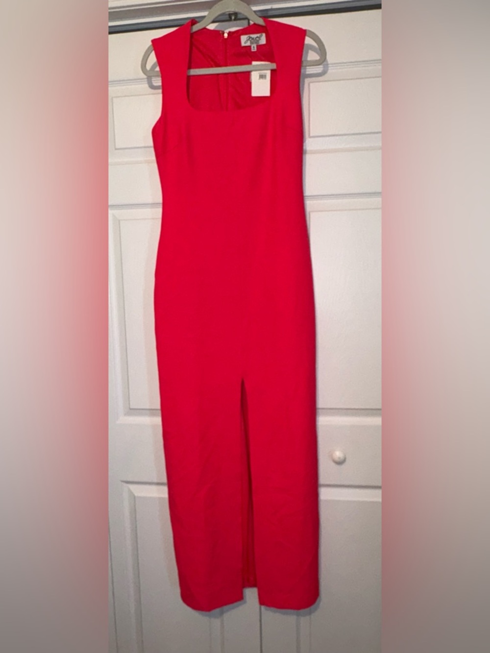 Jewel Badgley Mischka Vibrant Pink Dress